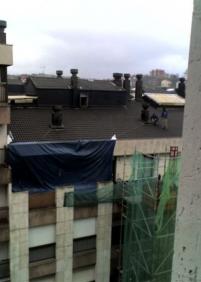 Peligro en el tejado