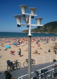 PELIGRO EN LA PLAYA DE LA ZURRIOLA