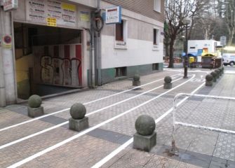 Peligrosa salida con juego de bolos