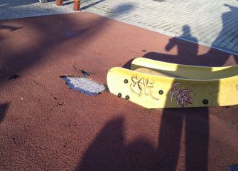 Peligroso y vergonzoso estado de los parkes en ALtza