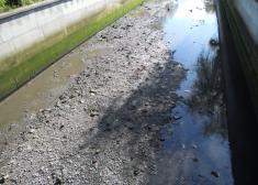 piedras en la regata de la avenida de tolosa