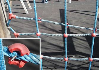 Pincho peligroso para los niños en Benta Berri