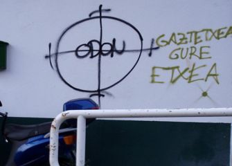 Pintadas en Intxaurrondo