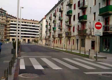 Pista de carreras para autobuses