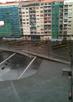 Plaza de los soldados: patinaje sobre hielo