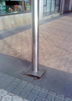 Poste peligroso