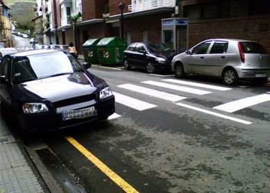 Problemas de aparcamiento en Bergara