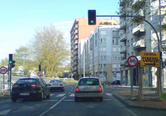 Tráfico en Donostia-San Sebastián