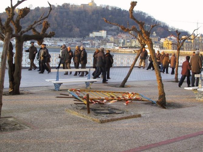 Obras en Donostia-San Sebastián