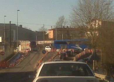 Rotonda en la N-1 Rekalde: Destruir lo que funcionaba bien