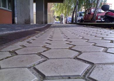 Se hunden las aceras