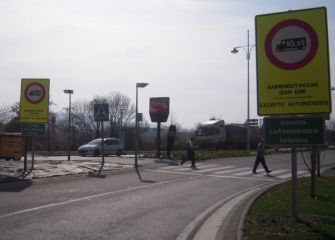 ¿Seguro que la avenida de Letxunborro empieza en la rotonda Zubimuxu?