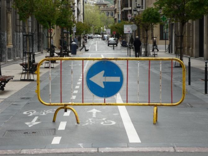 Tráfico en Donostia-San Sebastián