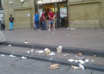 Suciedad perpetua en el Boulevard