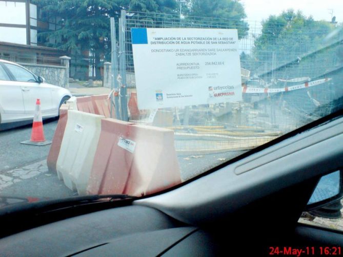 Obras en Donostia-San Sebastián