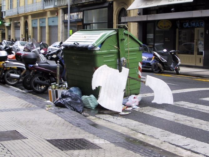 Residuos en Donostia-San Sebastián