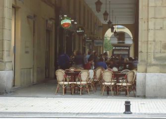 Terrazas en la Plaza Gipuzkoa