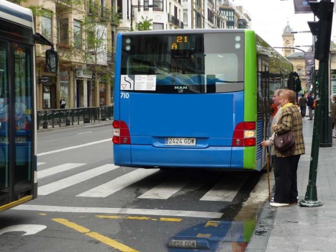 Tráfico en Donostia-San Sebastián