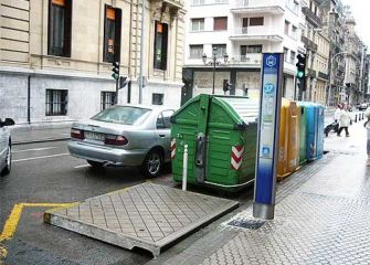 Una parada de autobús sin comentarios