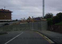 Vallado en terreno privado