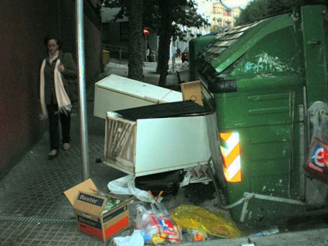 Residuos en Donostia-San Sebastián