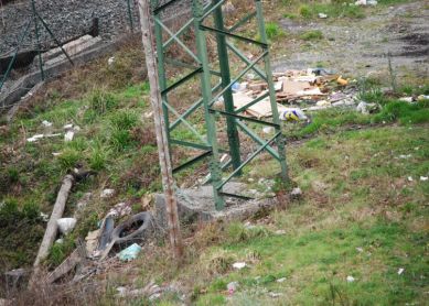 Vertedero tolerado por el Ayuntamiento de Irun