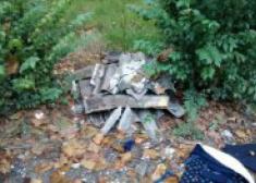 Vertidos de fibrocemento en Irun