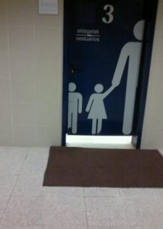 Vestuarios y mujeres sin respeto