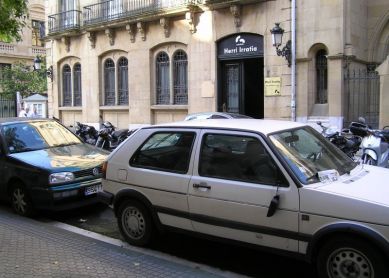 Volkswagen en Garibai abandonado y transparente para los trabajadores de la OTA.