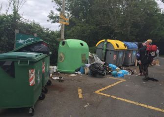 Basuras en Igeldo 