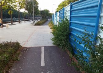 lucha por el bidegorri.