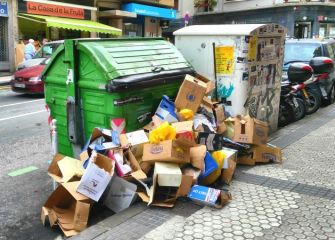 Basura en Egia