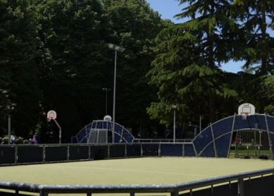 Sigue la incidencia en las pistas de Basket de Amara Nuevo