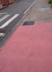 Aceras en mal estado