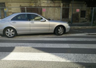 Paso de cebra sin paso