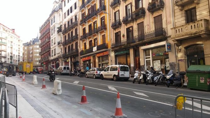 Tráfico en Donostia-San Sebastián