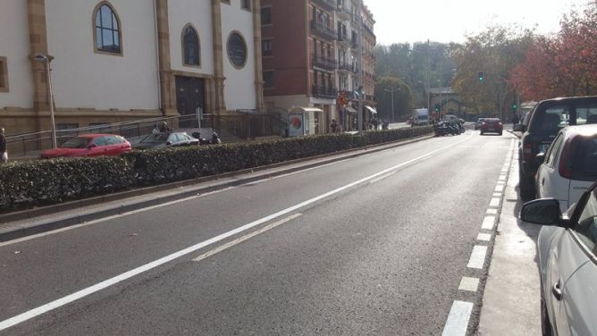 Tráfico en Donostia-San Sebastián