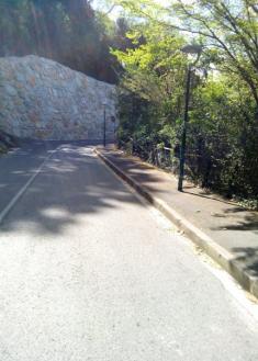 Acera del Paseo de Ulia