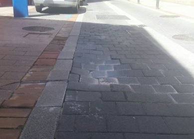 Deficiente estado vial Errenteria