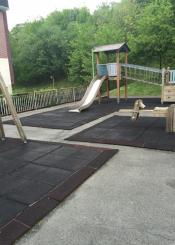 Suelo parque niños Pio Baroja