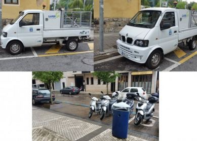 Aparcamiento para motos en Igara