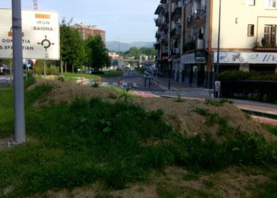 Obra sin terminar en Errenteria