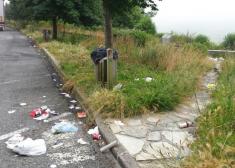 Basuras en Berastegi