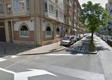 Grúa muncipal en Zarautz