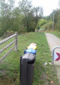 Getaria: Peligro de caida en altura