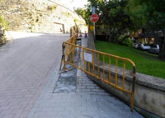 Obras en la calle Aizkorri