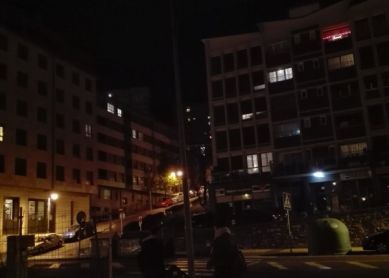 Paso de cebra sin iluminacion