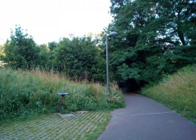 Limpieza del bidegorri de Añorga Txiki