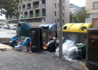 Basura en Riberas de Loiola