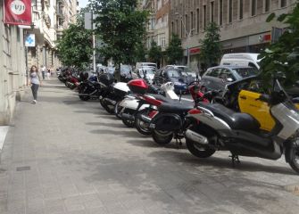 Problema con las motos en Donostia